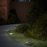 Vidaxl Ground lamps 12 St Solar with Ground pins Warm white