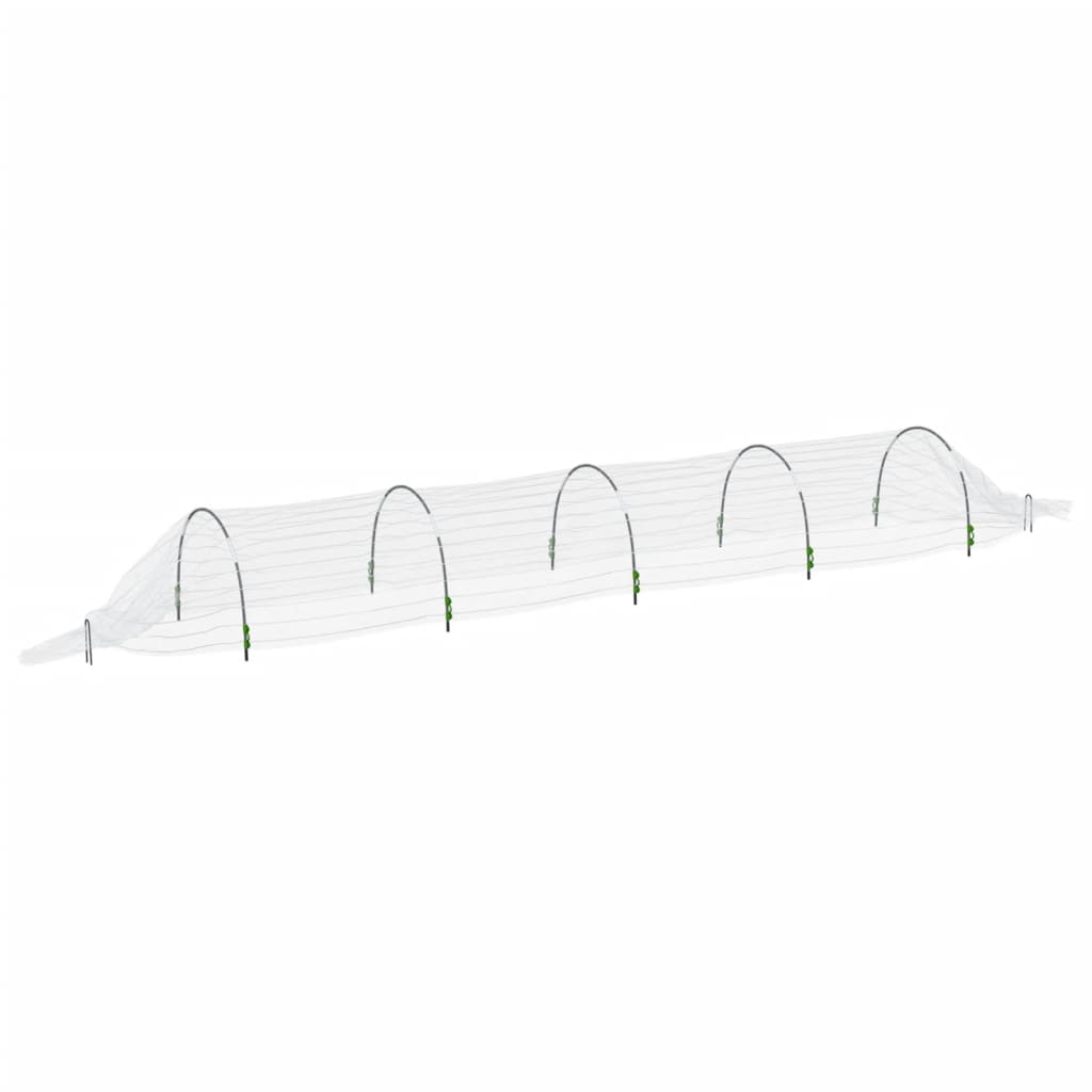 Vidaxl Grow Tunnel 1,5x5 M optika vlaken in polipropen
