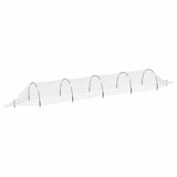 Vidaxl Grow Tunnel 1,5x5 M optika vlaken in polipropen