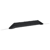 Vidaxl Grow Tunnel 300x50x48,5 cm stål og polyethylen sort