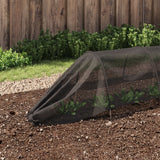 Vidaxl Grow Tunnel 300x50x48,5 cm stål og polyethylen sort