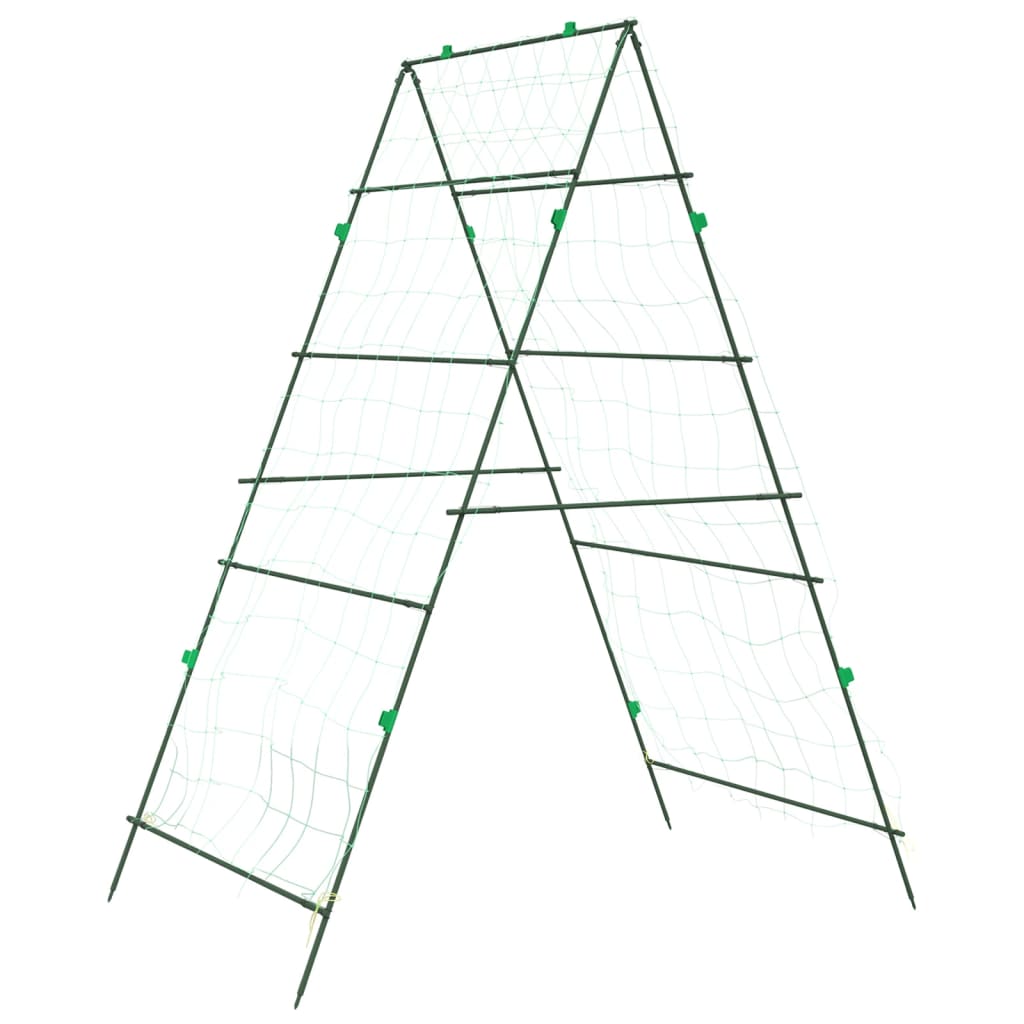 Vidaxl Plant klatring A-Frame 99x90x175,5 cm stål