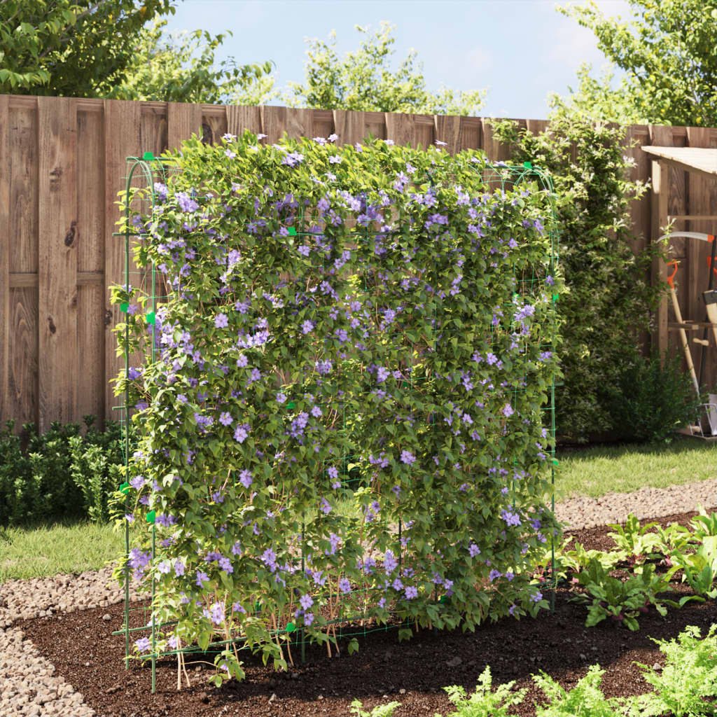 Vidaxl Plant Climbing Rack U-form 181x31x182,5 cm stål