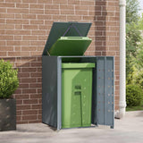 Archiviazione contenitore Vidaxl per 1 contenitore 69x79x117 cm in acciaio grigio