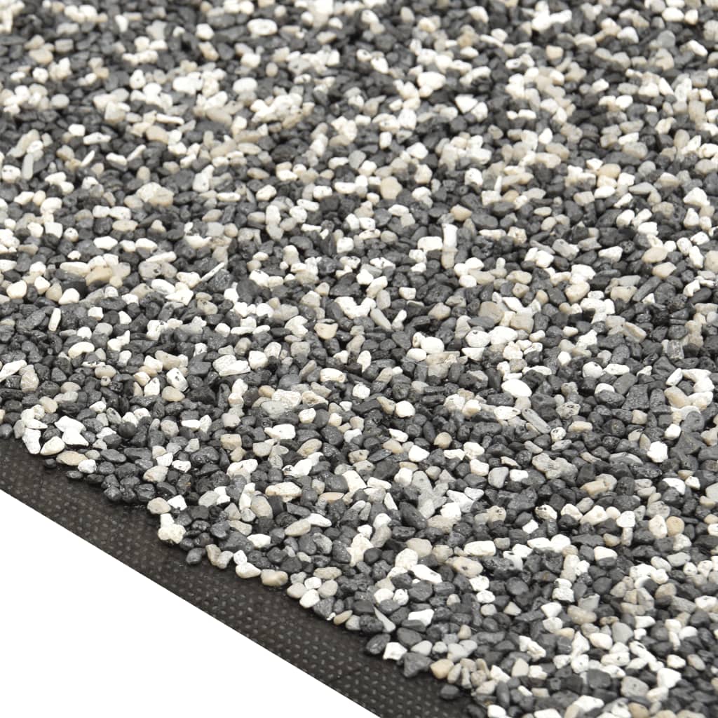 Vidaxl gravel film 100x100 cm gray