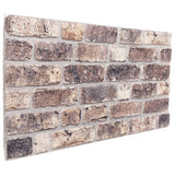 Panele ścienne vidaxl 10 St 3D 100x50 cm EPS ciemnobrązowy