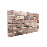 Vidaxl Wall panels 10 st 3D 100x50 cm EPS Brown
