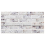 Vidaxl Wall panels 10 st 3D 100x50 cm EPS light gray