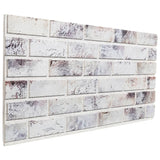 Vidaxl Wall panels 10 st 3D 100x50 cm EPS light gray