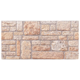 Vidaxl vægpaneler 10 ST 3D 100x50 cm EPS Brown