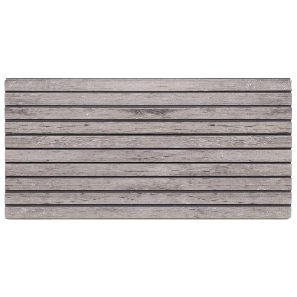 Vidaxl Wall panels 5 st 3D 100x50 cm EPS Gray