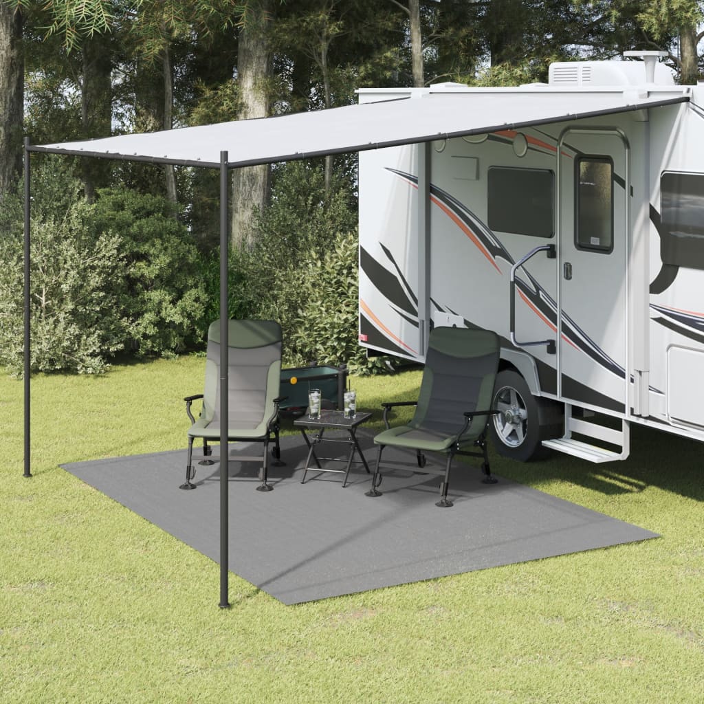 Vidaxl tent carpet 3.5x2.5 m anthracite -colored