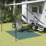 Alfombra de carpa Vidaxl 2.5x2 m verde