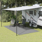 Vidaxl tent carpet 4x2.5 m light gray