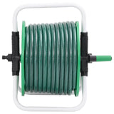Vidaxl hose reel with hose coupling set 0.75 20 m Detached PVC green