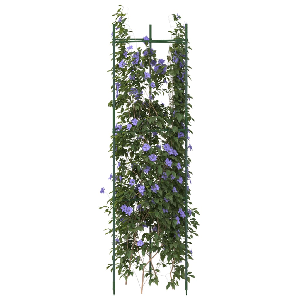 Klatki pomidorów vidaxl 4 ST 116 cm stal i polipropen
