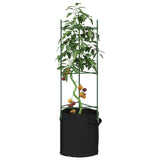Klatki pomidorowe vidaxl z torbą roślinną 6 St 116 cm stal i polipropen