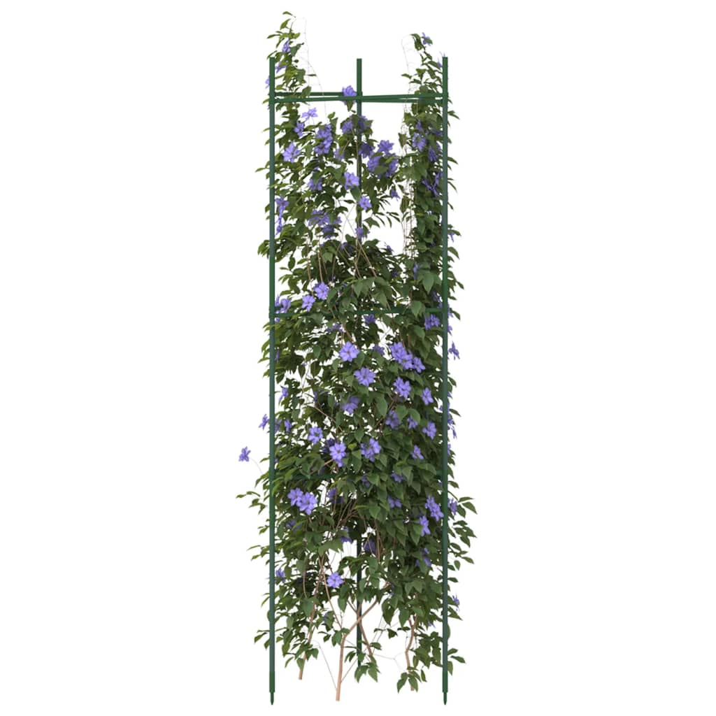 Vidaxl Tomatenkäfige 8 St 116 cm Stahl und Polypropen