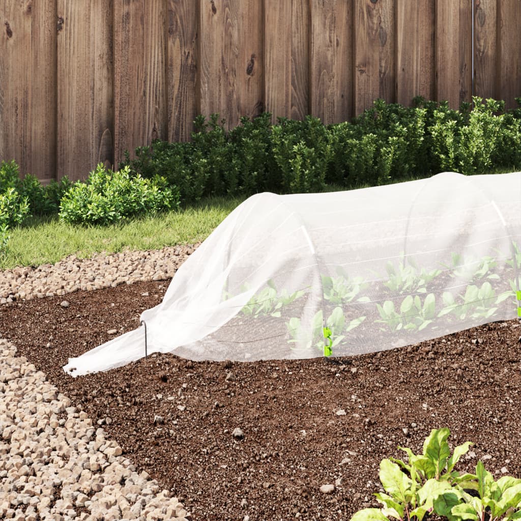 Vidaxl grow tunnels 2 pcs 1.5x5 m fiber optic and polypropene