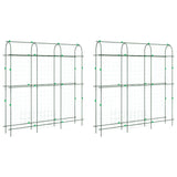 Vidaxl Plant climbing racks 2 pc u-frame steel
