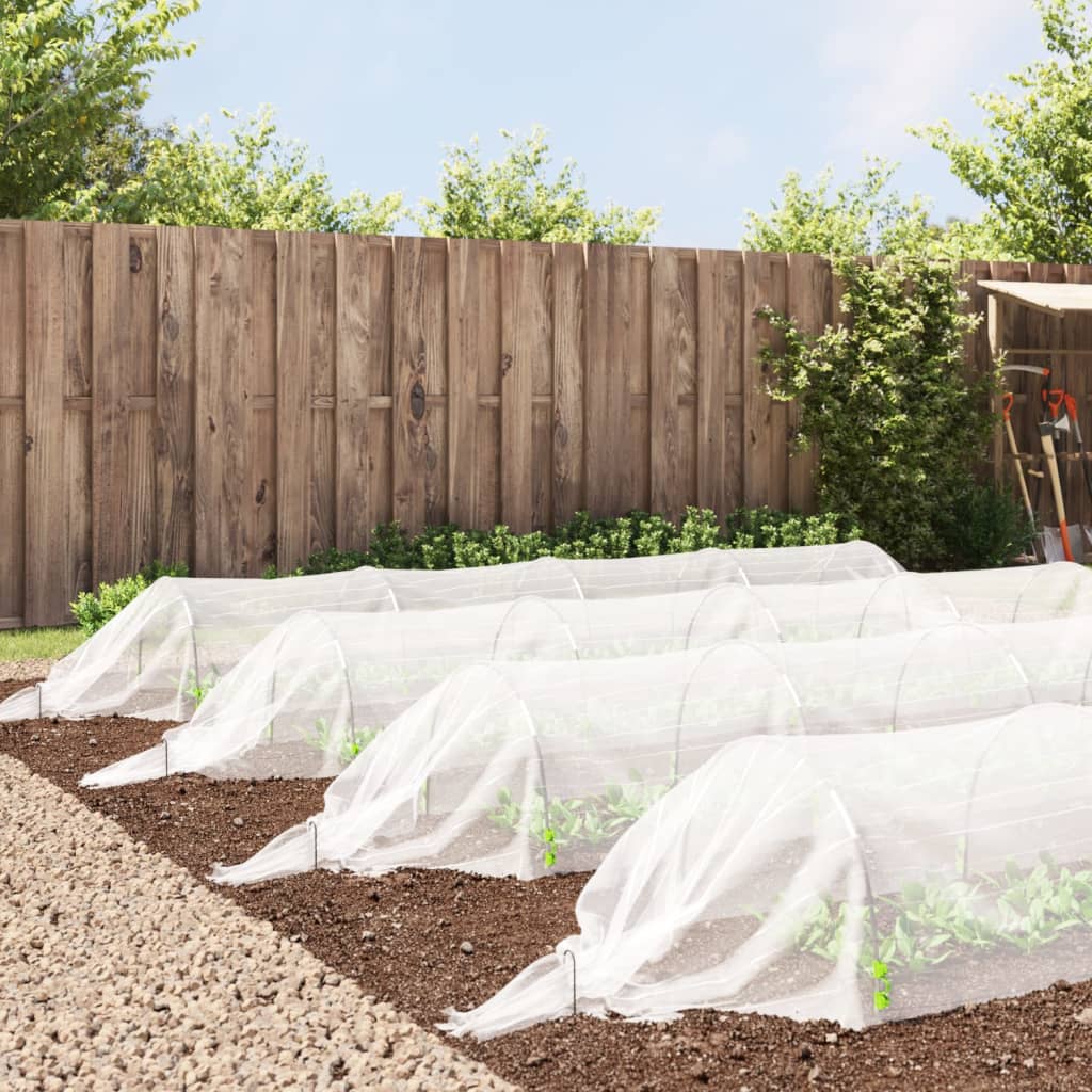 Vidaxl grow tunnels 4 pcs 1.5x5 m fiber optic and polypropene