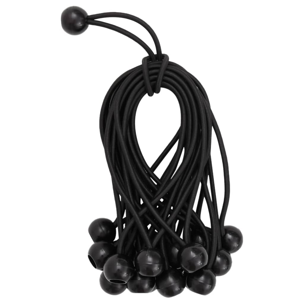 Vidaxl bungeon killings with balls 50 st 21x0.5 cm