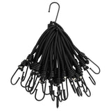 Vidaxl Spanelastic with hooks 25 st 17 cm