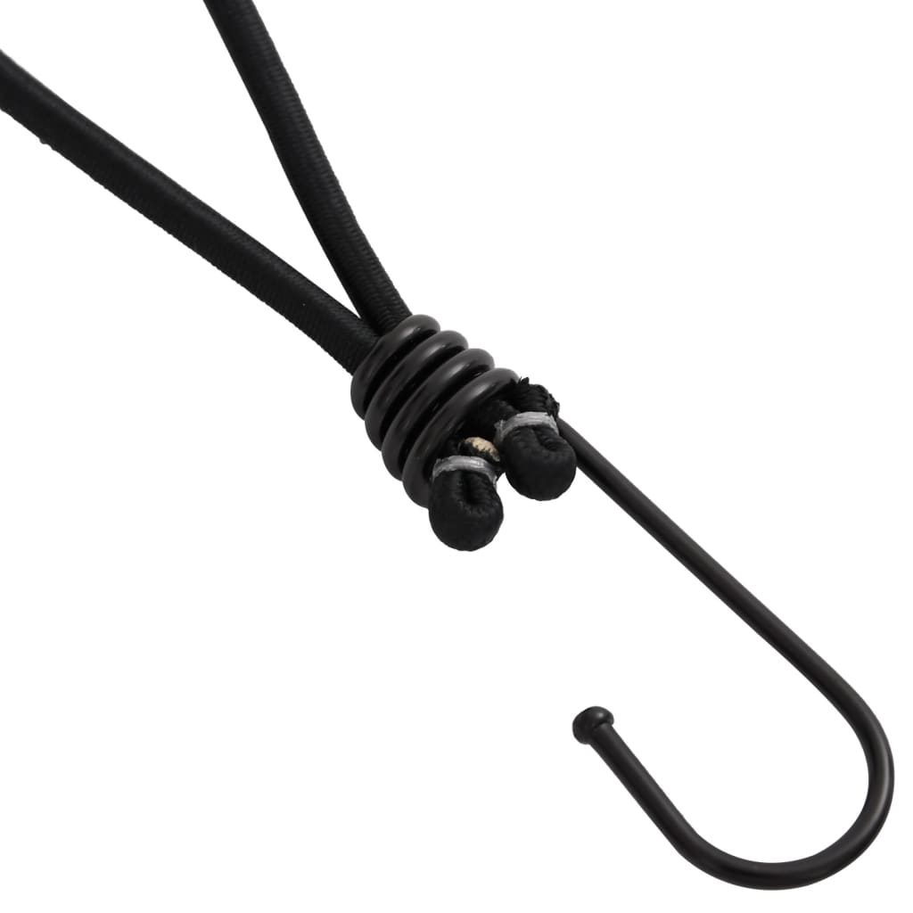 Vidaxl Spanelastic with hooks 25 st 17 cm