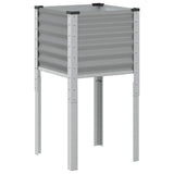 Vidaxl Planning box 45x45x88 cm steel gray