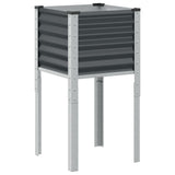 Vidaxl Planungskëscht 45x45x88 cm Stahl anthracit -cored