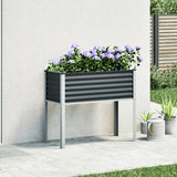 Plánovací schránka Vidaxl 100x41x90 cm Ocelový antracity -
