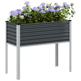 Plánovací schránka Vidaxl 100x41x90 cm Ocelový antracity -