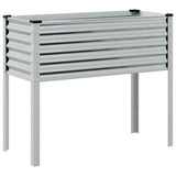 Lavice vidaxl rostlin 100x41x90 cm galvanizovaná ocel