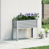Lavice vidaxl rostlin 100x41x90 cm galvanizovaná ocel