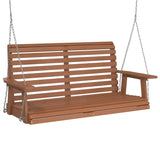 Vidaxl Garden Swing Banc avec colliers métalliques