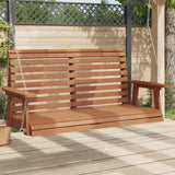 Vidaxl Garden Swing Banc avec colliers métalliques