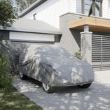 Vidaxl Coperchio automatico per tessuto SUV M non tessuto completamente grigio