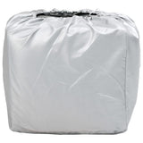Vidaxl Auto cover for sedan hail protection s silver and gray