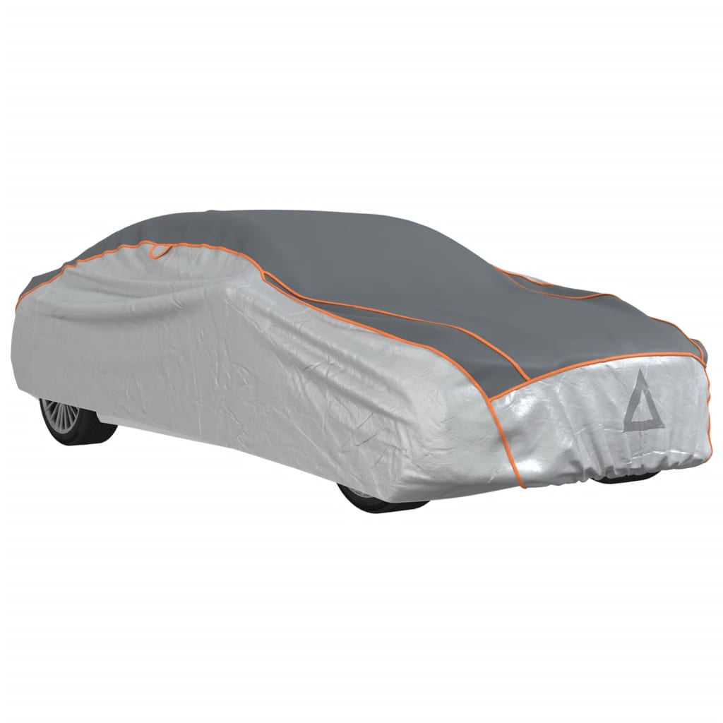 Vidaxl Auto Cover for Sedan Hail Protection L srebrne i szary