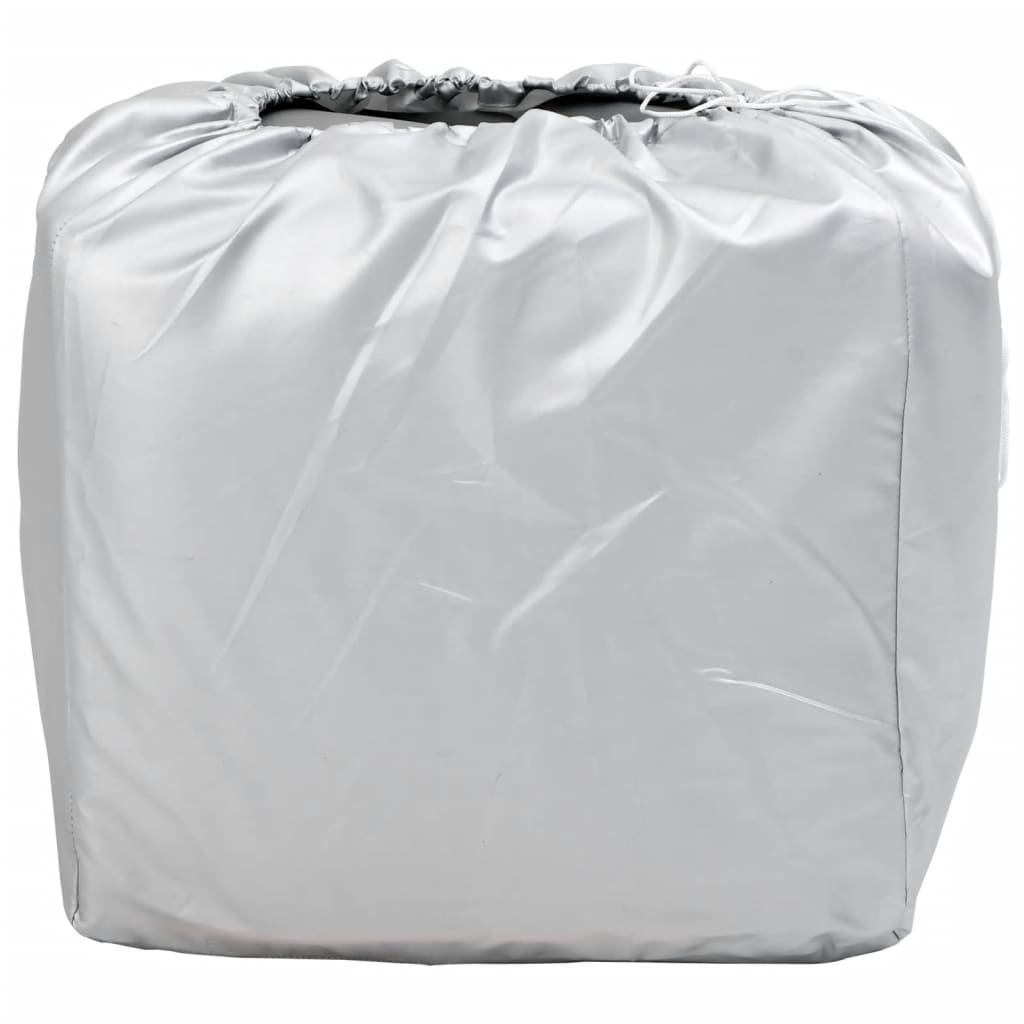 Copertura auto Vidaxl per protezione da berlina xl argento e grigio