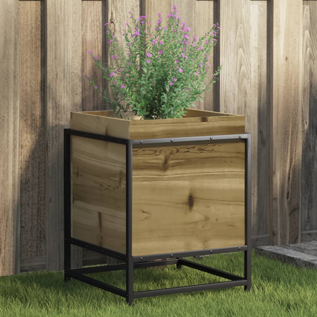 VidaXL Planning box 40x40x50 cm Impregnated pine