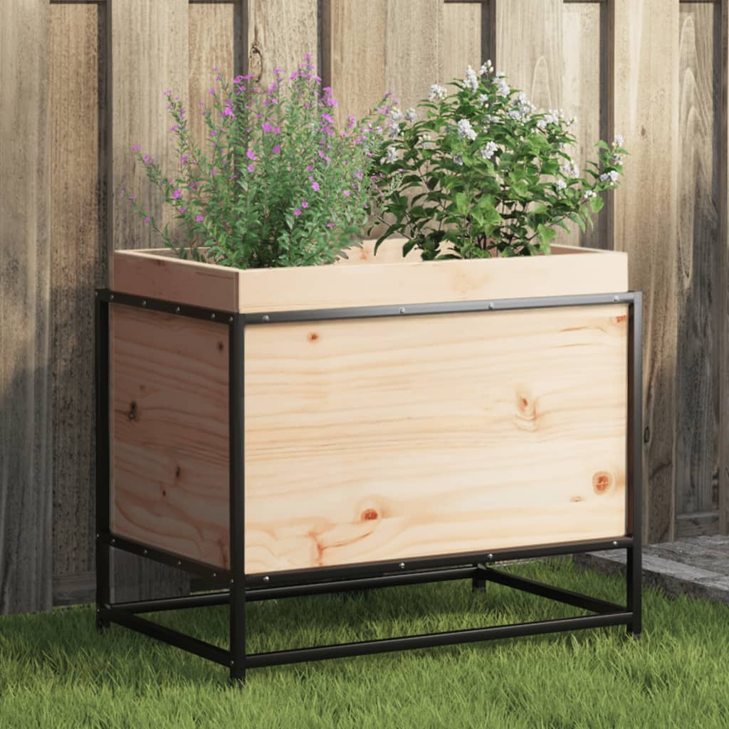 Vidaxl Planning Box 60x40x50 cm Solid fyrretræ