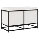 Vidaxl Planning Box 80x40x50 cm Solid fyrretræ hvid