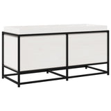 Vidaxl Planning Box 100x40x50 cm pevná borovice bílá