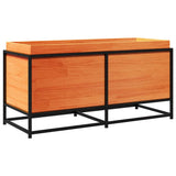 Plánovací box Vidaxl 100x40x50 cm pevná borovice promývá hnědá