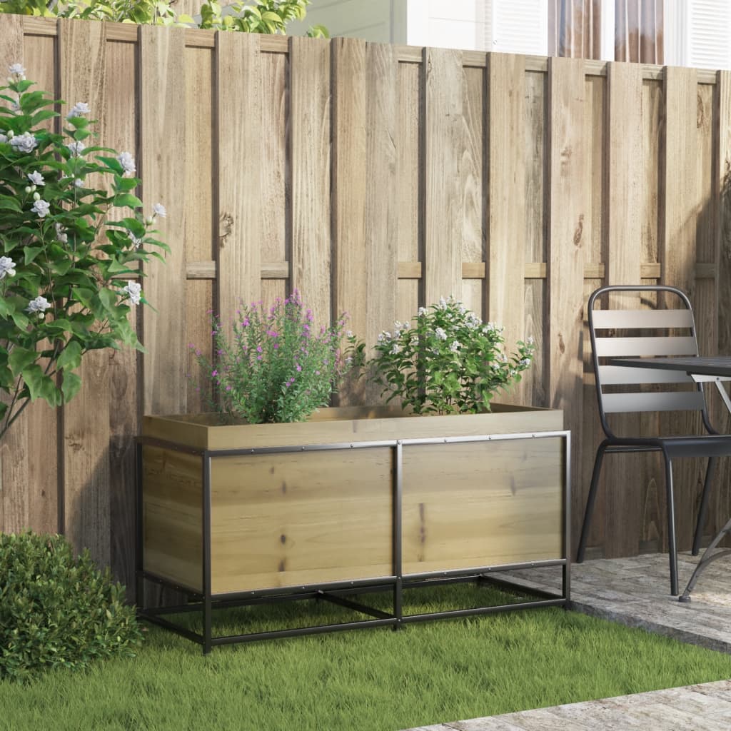 Vidaxl Planning box 100x40x50 cm Impregnated pine