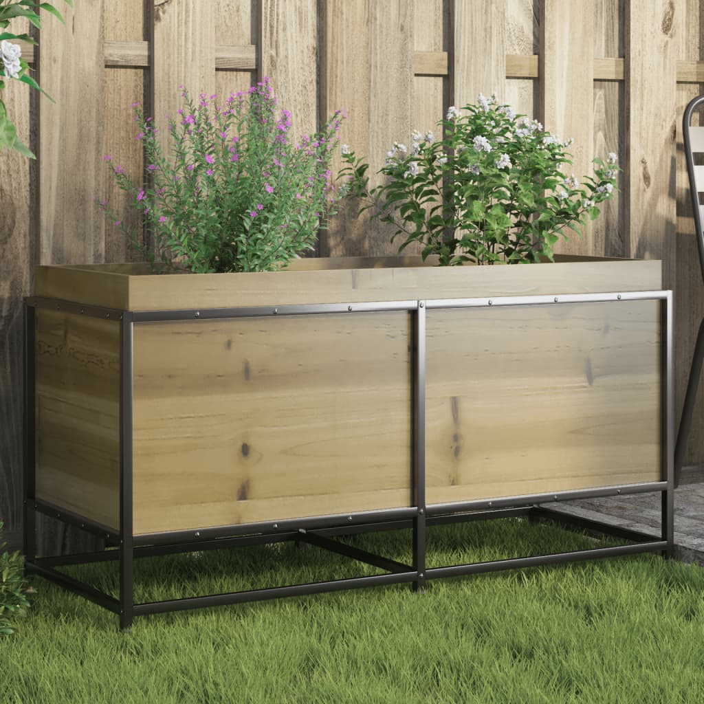 Vidaxl Planning box 100x40x50 cm Impregnated pine