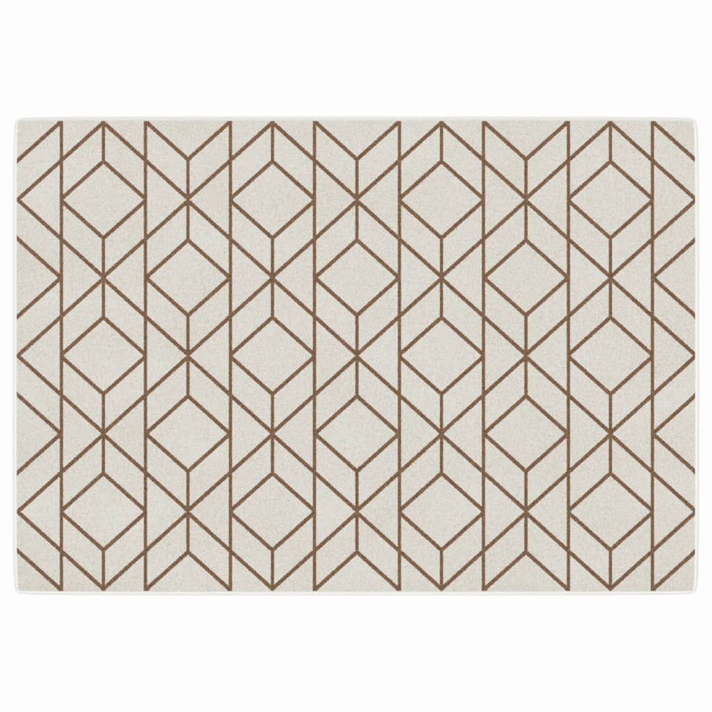 Vidaxl -tæppe til indvendig udenfor lav -polet 160x230 cm multi -farvet