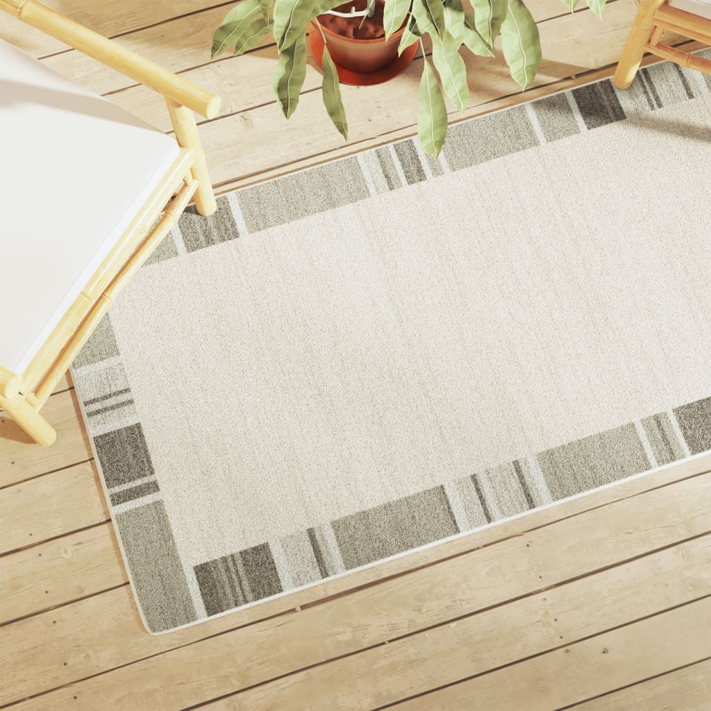 Vidaxl Rug fir bannen baussent niddereg -pole 80x150 cm Multi -Colored