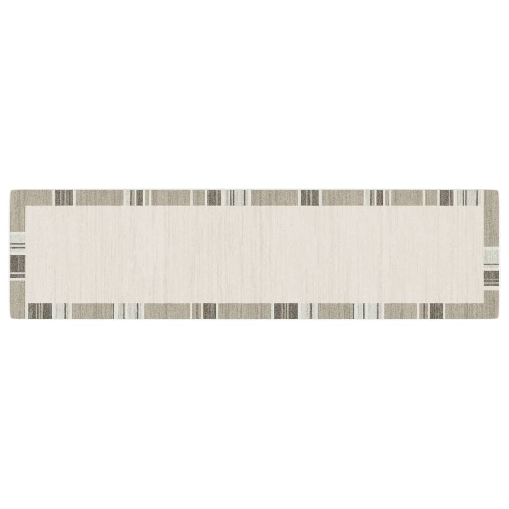 Vidaxl Rug fir bannen baussenzege Low -pole 80x300 cm Multi -Colored